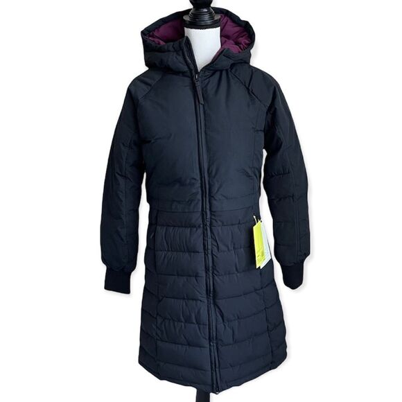 NWT All in Motion women’s mid-length puffer jacket black size XS - Picture 8 of 9